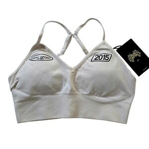 Darc Sport Wolves Faster Everson‎ Seamless Sports Bra Stone Medium NEW Limited